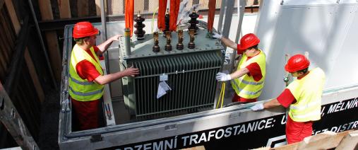 Pochozí trafostanice GRITEC