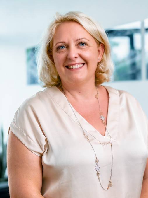 Es wird viel gelacht und mein Team steht gegenseitig für sich ein.