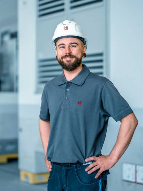 Als Elektriker sieht man abends, was man geschafft hat.