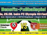 Rückblick zum ersten Benefiz-Fußballspiel