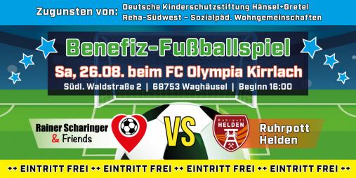 Benefiz-Fußballspiel 2023