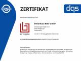 Zertifizierung gemäß ISO 9001
