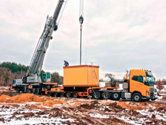 Pochozí trafostanice Horoušany