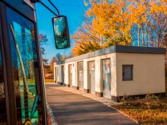 Elektrobusy zastávka Hradec Králové